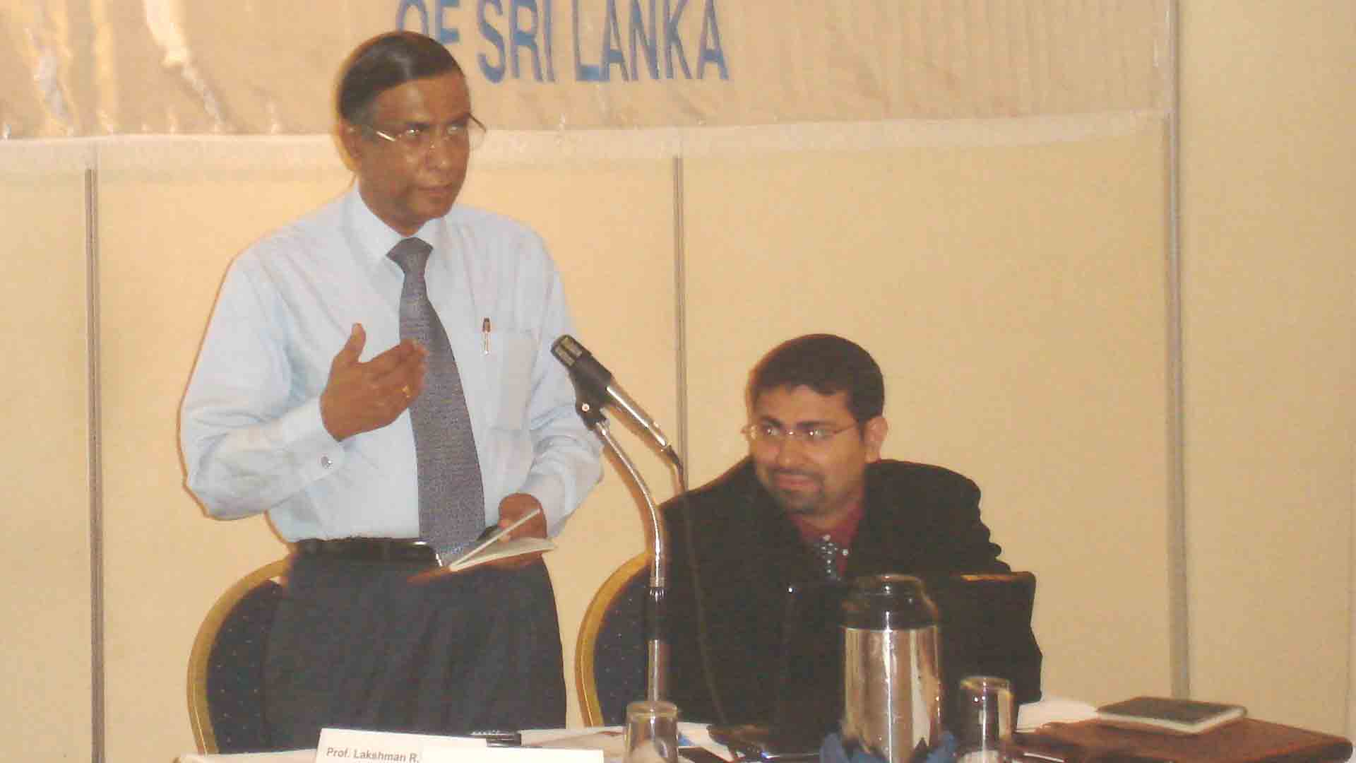 Conducting a workshop in Colombo,Sri Lanka